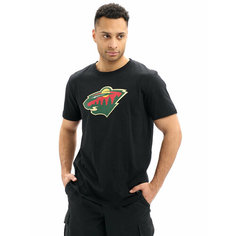 Футболка Atributika & Club Minnesota Wild, размер XXL, черный
