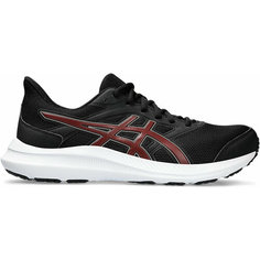 Кроссовки ASICS Jolt 4, полнота F (EU)/ на среднюю стопу, размер 7,5 US, черный/красный/белый