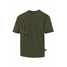Футболка Finntrail Helmet, 1 шт., размер XXL, хаки, серый, Khaki