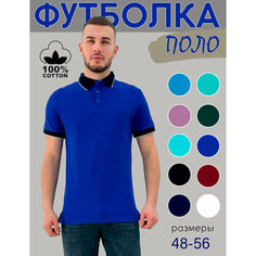 Поло Zobi, размер M, голубой