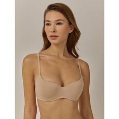 Бюстгальтер infinity lingerie, размер 75C, бежевый