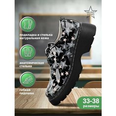 Полуботинки дерби MUNZ YOUNG, размер 38, синий