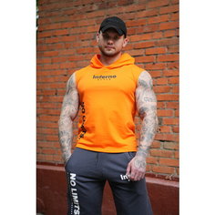 Майка Inferno Style Майка Ассасин "NO LIMITS" INFERNO style М-003-001, 1 шт., размер 3XL, оранжевый