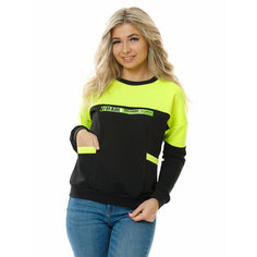 Свитшот LOVETEX.STORE, размер 50, , желтый