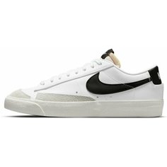 Кроссовки NIKE Nike Blazer Low 80, полнота F (EU)/ на среднюю стопу, размер 6,5 US, белый