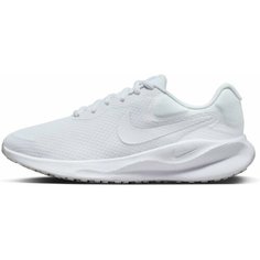 Кроссовки NIKE W NIKE REVOLUTION 7, полнота F (EU)/ на среднюю стопу, размер 6 US, белый