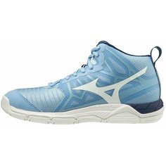 Кроссовки Mizuno MIZUNO SHOE WAVE SUPERSONIC (W), полнота F (EU)/ на среднюю стопу, размер 5 UK, голубой