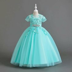 Платье, размер 140, зеленый Max Garment