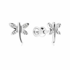 Серьги пусеты VALTERA, серебро, 925 проба, , серебристый
