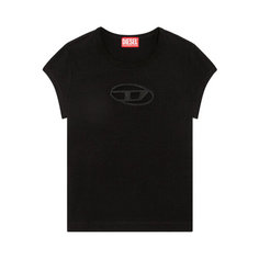 Футболка DIESEL, размер XS, черный