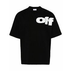 Футболка Off-White, размер M, черный