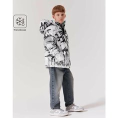 Куртка Gloria Jeans GJ COOL, размер 14-16л/170-176, мультиколор, серый