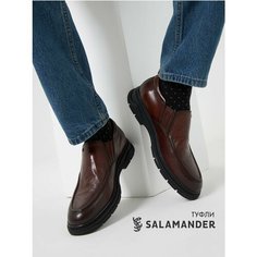 Туфли Salamander, размер 41, темно-коричневый