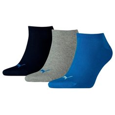 Носки PUMA Unisex Sneaker Plain, размер 43/46, разноцветный