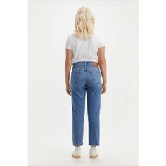 Джинсы зауженные Levis 501 Crop, размер 29/30, синий Levis®