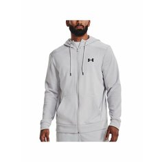 Толстовка спортивная Under Armour Armour Fleece Fz Hoodie, размер LG, , серый