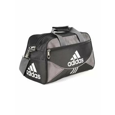 Сумка спортивная Экватор, 10 л, 20х25х35 см, ручная кладь, черный