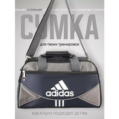 Сумка спортивная Экватор, 10 л, 38х25х20 см, ручная кладь, темно-синий