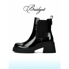 Ботинки челси Bridget, размер 37, черный