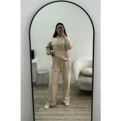 Костюм спортивный , размер M, песочный Нет бренда