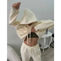Костюм спортивный , размер M, слоновая кость Нет бренда