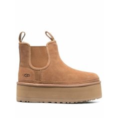 Ботильоны UGG, размер 7 US, коричневый