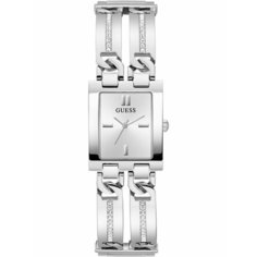 Наручные часы GUESS, серебристый