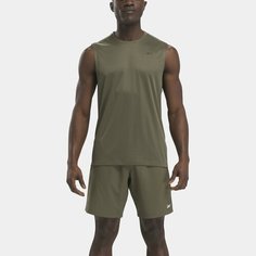 Майка спортивная Reebok Train Sleeveless Tech T-Shirt, размер XL, army green