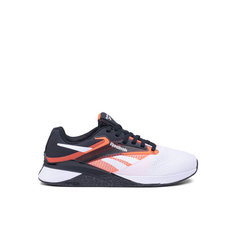 Кроссовки Reebok Nano X4, полнота F (EU)/ на среднюю стопу, размер 10,5 US, черный/белый/оранжевый