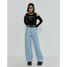 Джинсы Gloria Jeans, размер 15-16л/170 (44), голубой, синий