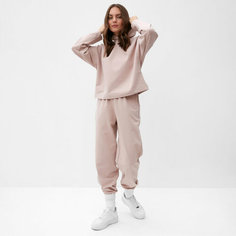 Костюм спортивный MIST, размер 40/42, бежевый