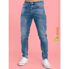 Джинсы зауженные MkJeans SLIM FIT, размер 32, dark blue