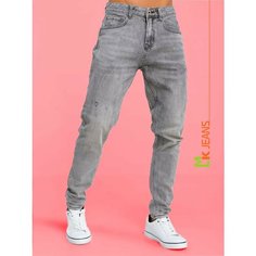 Джинсы скинни MkJeans, размер 31, серый
