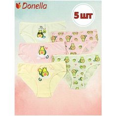 Трусы Donella, 5 шт., размер 0/1-86/92, микс