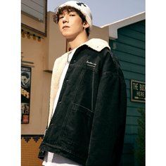 Джинсовая куртка , размер L (48), черная Ready Wear