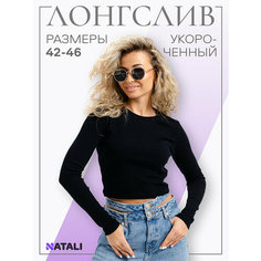 Футболка Натали Суслова, размер 42/44, черная