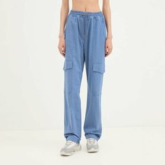 Брюки карго Calzetti, размер S, серо-синий Maison David