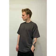 Футболка MOSH AIRY, 1 шт., размер L, угольный серый
