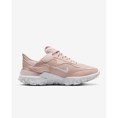 Кроссовки NIKE React Revision, размер 6 US, Pink Oxford/White/Barely Rose/Summit White