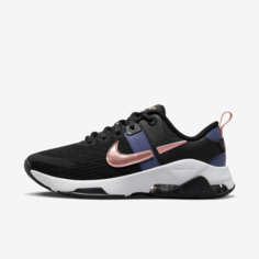 Кроссовки NIKE Zoom Bella 6, размер 9.5 US, black/diffuse blue/white/red bronze metallica