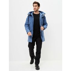Парка LAFOR Демисезон, размер 58 (4XL), серо-синий