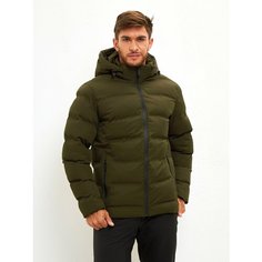 Пуховик LAFOR Зимняя, размер 54 (XXL), dark green