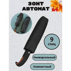 Зонт-трость , черная Royal