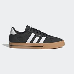 Кеды adidas, размер 10,5 UK, Core Black / Cloud White / Gum
