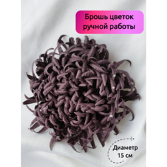 Брошь KK knitting, стразы, фиолетовый