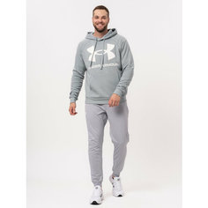 Худи спортивное Under Armour Rival Fleece Big Logo Hoodie, размер LG, , зеленый/белый