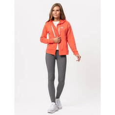 Толстовка спортивная Under Armour W Rival Terry FullZip Hoodie, размер S, , оранжевый