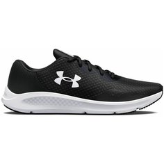 Кроссовки Under Armour Charged Pursuit 5, полнота F (EU)/ на среднюю стопу, размер 8 US, черный/белый