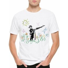 Футболка DreamShirts Studio, размер 3XL, белый