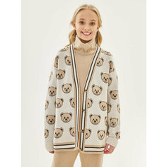 Кардиган Noble People, размер 152/158, белый/белый